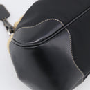 PRADA Hand Bag Nylon Black Silver Auth ka7080V-11