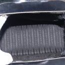 PRADA Hand Bag Nylon Black Silver Auth ka7080V-17