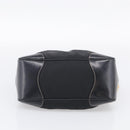 PRADA Hand Bag Nylon Black Silver Auth ka7080V-9