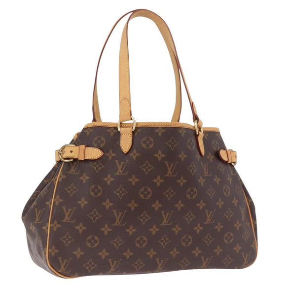 LOUIS VUITTON Monogram Batignolles Horizontal Tote Bag M51154 LV Auth ka7082A