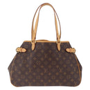 LOUIS VUITTON Monogram Batignolles Horizontal Tote Bag M51154 LV Auth ka7082A-2