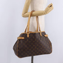 LOUIS VUITTON Monogram Batignolles Horizontal Tote Bag M51154 LV Auth ka7082A-23