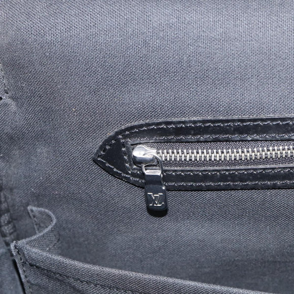 LOUIS VUITTON Taiga Leather Thai Meal Shoulder Bag Ardoise M30862 LV Auth ka7083