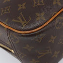 LOUIS VUITTON Monogram Trouville Hand Bag M42228 LV Auth ka7085-11