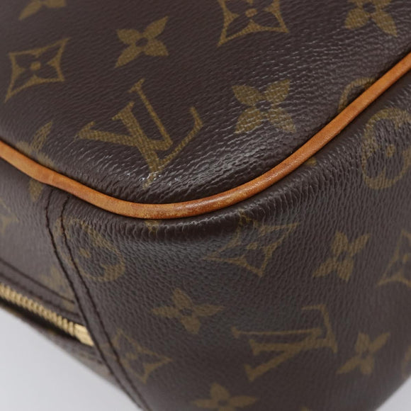 LOUIS VUITTON Monogram Trouville Hand Bag M42228 LV Auth ka7085