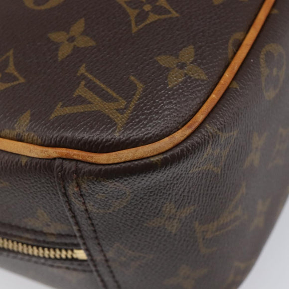 LOUIS VUITTON Monogram Trouville Hand Bag M42228 LV Auth ka7085