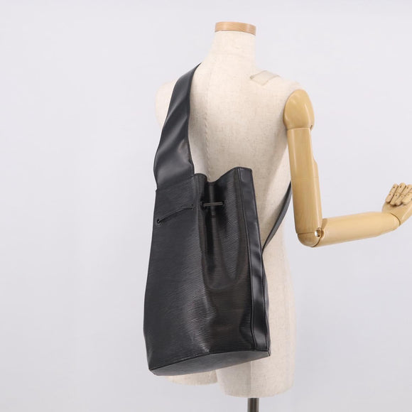 LOUIS VUITTON Epi Sac A Dos Shoulder Bag Black M80153 LV Auth ka7087