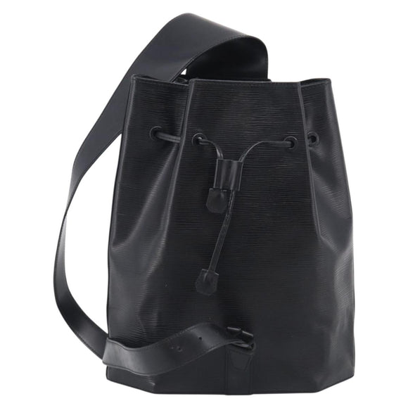 LOUIS VUITTON Epi Sac A Dos Shoulder Bag Black M80153 LV Auth ka7087