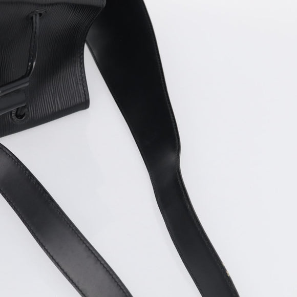 LOUIS VUITTON Epi Sac A Dos Shoulder Bag Black M80153 LV Auth ka7087