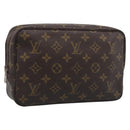 LOUIS VUITTON Monogram Trousse Toilette 23 Clutch Bag M47524 LV Auth ka7089-1