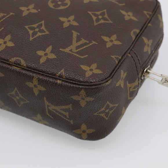 LOUIS VUITTON Monogram Trousse Toilette 23 Clutch Bag M47524 LV Auth ka7089