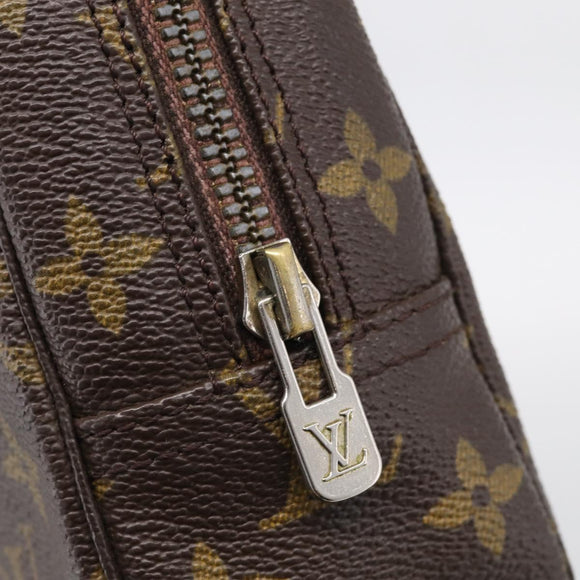 LOUIS VUITTON Monogram Trousse Toilette 23 Clutch Bag M47524 LV Auth ka7089