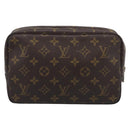 LOUIS VUITTON Monogram Trousse Toilette 23 Clutch Bag M47524 LV Auth ka7089-3