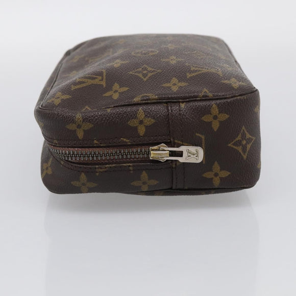 LOUIS VUITTON Monogram Trousse Toilette 23 Clutch Bag M47524 LV Auth ka7089