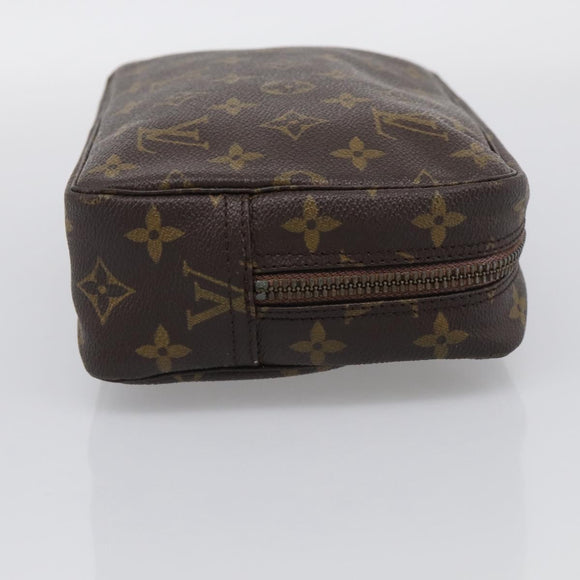 LOUIS VUITTON Monogram Trousse Toilette 23 Clutch Bag M47524 LV Auth ka7089