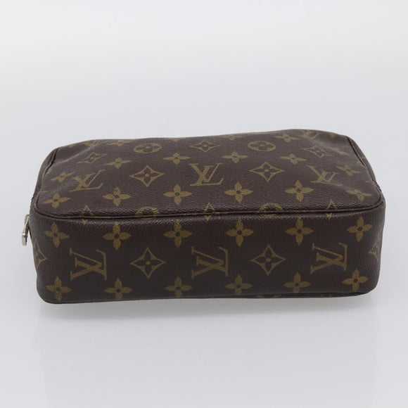LOUIS VUITTON Monogram Trousse Toilette 23 Clutch Bag M47524 LV Auth ka7089