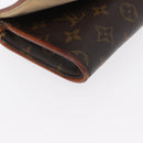 LOUIS VUITTON Monogram Pochette Twin GM Shoulder Bag M51852 LV Auth ka709-15