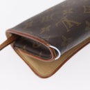 LOUIS VUITTON Monogram Pochette Twin GM Shoulder Bag M51852 LV Auth ka709-9