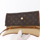 LOUIS VUITTON Monogram Pochette Twin GM Shoulder Bag M51852 LV Auth ka709-18