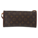 LOUIS VUITTON Monogram Pochette Twin GM Shoulder Bag M51852 LV Auth ka709-2