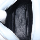 Saint Laurent Blogger Shoulder Bag Leather Light Blue Silver Auth ka7092A-22