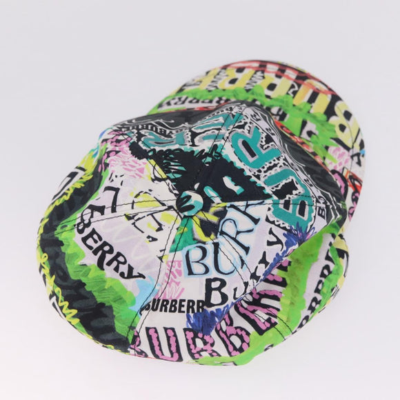 BURBERRY Cap Cotton M Multicolor Auth ka7093M