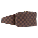 LOUIS VUITTON Damier Ebene Geronimos Shoulder Bag N51994 LV Auth ka7094A-1