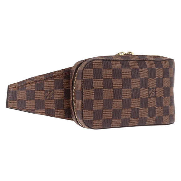 LOUIS VUITTON Damier Ebene Geronimos Shoulder Bag N51994 LV Auth ka7094A