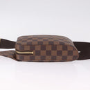 LOUIS VUITTON Damier Ebene Geronimos Shoulder Bag N51994 LV Auth ka7094A-11