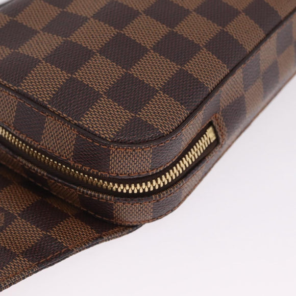 LOUIS VUITTON Damier Ebene Geronimos Shoulder Bag N51994 LV Auth ka7094A