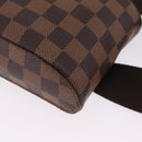 LOUIS VUITTON Damier Ebene Geronimos Shoulder Bag N51994 LV Auth ka7094A-13