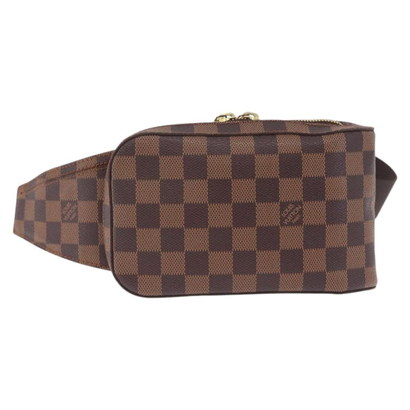 LOUIS VUITTON Damier Ebene Geronimos Shoulder Bag N51994 LV Auth ka7094A