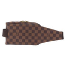 LOUIS VUITTON Damier Ebene Geronimos Shoulder Bag N51994 LV Auth ka7094A-3