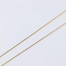 Christian Dior Necklace Metal Gold Tone Auth ka7097-12