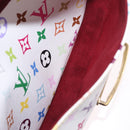 LOUIS VUITTON Monogram Multicolor Rita Bag 2way White M40125 LV Auth ka7100V-27