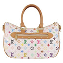 LOUIS VUITTON Monogram Multicolor Rita Bag 2way White M40125 LV Auth ka7100V-3