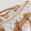 LOUIS VUITTON Monogram Multicolor Rita Bag 2way White M40125 LV Auth ka7100V-6