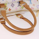 LOUIS VUITTON Monogram Multicolor Rita Bag 2way White M40125 LV Auth ka7100V-7
