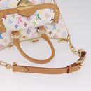 LOUIS VUITTON Monogram Multicolor Rita Bag 2way White M40125 LV Auth ka7100V-9