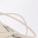 Bottega Veneta MAXI INTRECCIATO Arco Mini Hand Bag Leather White Auth ka7101A-10
