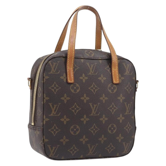 LOUIS VUITTON Monogram Spontini Hand Bag M47500 LV Auth ka7102