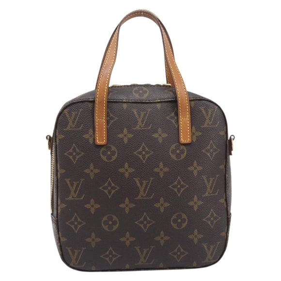 LOUIS VUITTON Monogram Spontini Hand Bag M47500 LV Auth ka7102