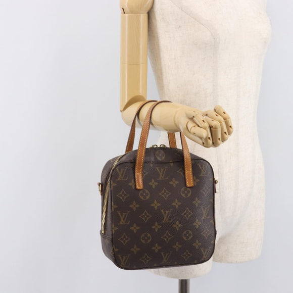 LOUIS VUITTON Monogram Spontini Hand Bag M47500 LV Auth ka7102