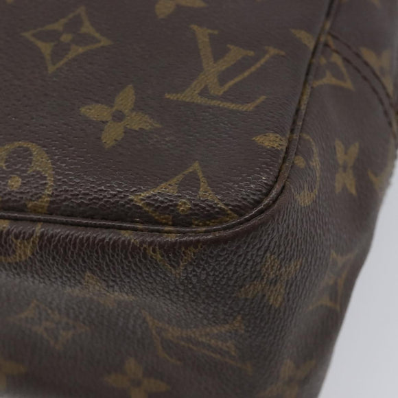 LOUIS VUITTON Monogram Trousse Toilette 28 Clutch Bag M47522 LV Auth ka7103