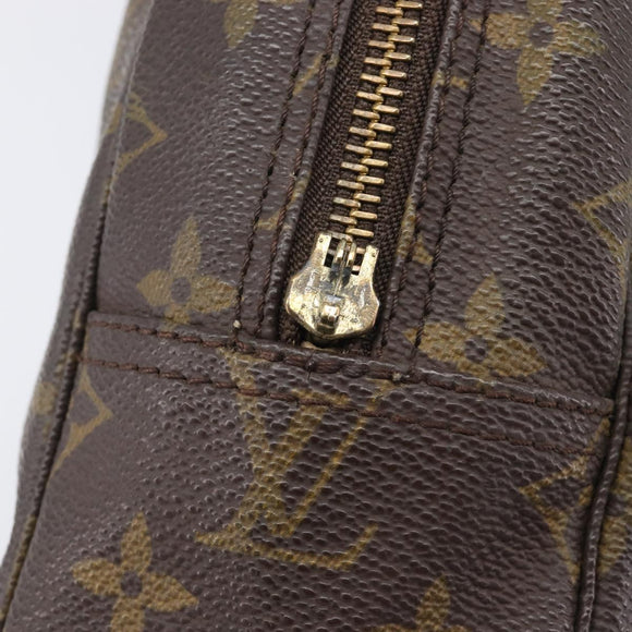 LOUIS VUITTON Monogram Trousse Toilette 28 Clutch Bag M47522 LV Auth ka7103