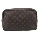 LOUIS VUITTON Monogram Trousse Toilette 28 Clutch Bag M47522 LV Auth ka7103-2