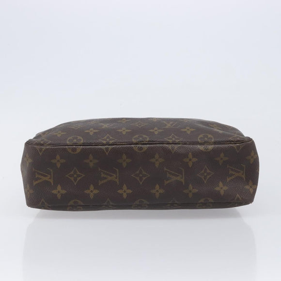 LOUIS VUITTON Monogram Trousse Toilette 28 Clutch Bag M47522 LV Auth ka7103