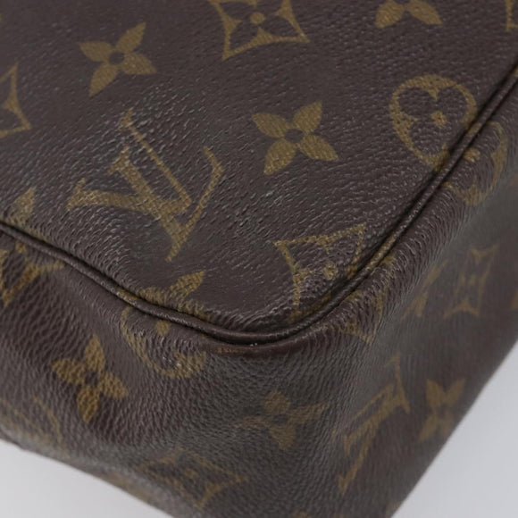 LOUIS VUITTON Monogram Trousse Toilette 28 Clutch Bag M47522 LV Auth ka7103