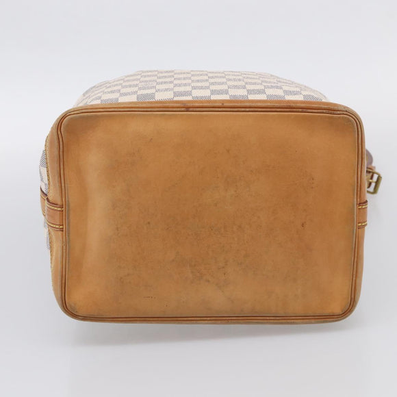 LOUIS VUITTON Damier Azur Noe Shoulder Bag N42222 LV Auth ka7105A