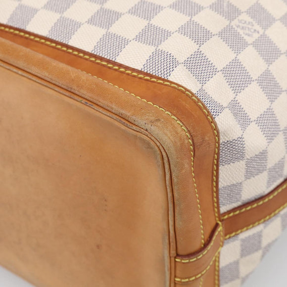 LOUIS VUITTON Damier Azur Noe Shoulder Bag N42222 LV Auth ka7105A